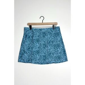 RIPSKIRT Adjustable Wrap Skirt in Tuscan Blues NEW